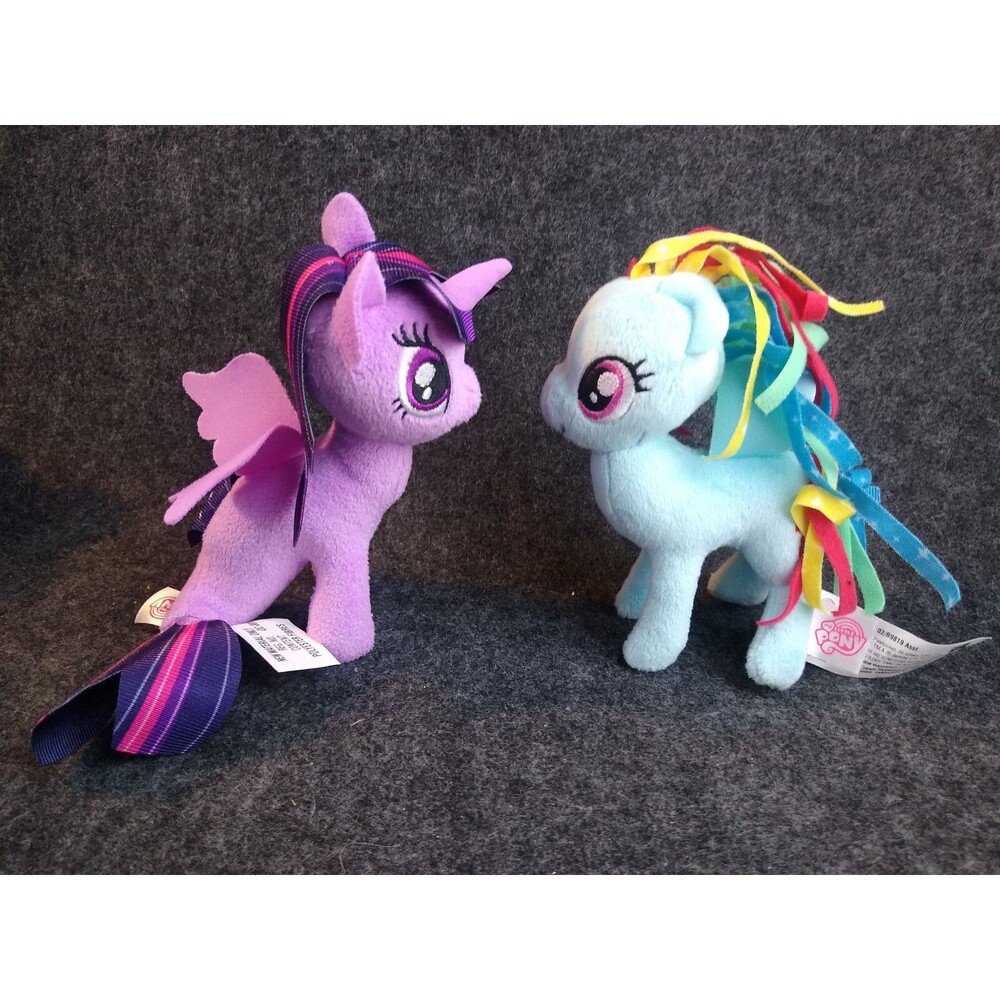 My Little Pony Movie Rainbow Dash Mermaid Mer Sea Pony Stuffed Plush Soft Toys